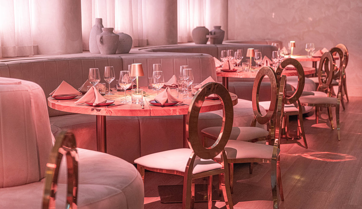 Corporate event setup at ALIA